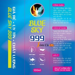 Thuốc trị nấm Blue Sky 999 cho cá cảnh có tốt không?